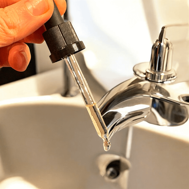 Bartöl auftragen mit Pipette. Raw Elements Wille & Style