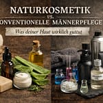 Naturkosmetik vs. konventionelle Männerpflege – was ist wirklich besser? 2 Naturkosmetik vs. konventionelle Männerpflege – Unterschiede erklärt