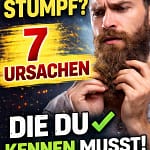 Bart stumpf: 7 bewährte Lösungen, die wirklich helfen 1 Bart stumpf: 7 Ursache die du kennen musst!