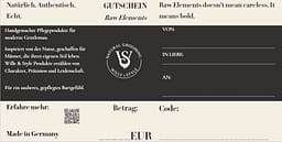 Geschenkkarte 2 Geschenkkarte im hochwertigem Brand Design von Wille & Style- Guthaben Betrag wählbar zum Produkt von Wille & Style.