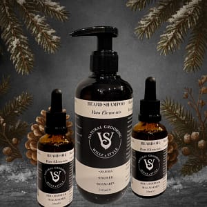 Natürliches Pflegeset Frischekick-3-teilig inkl. Versandkosten 8 Bartpflegeset Frischekick von Wille & Style. 2xÖl & 1xShampoo